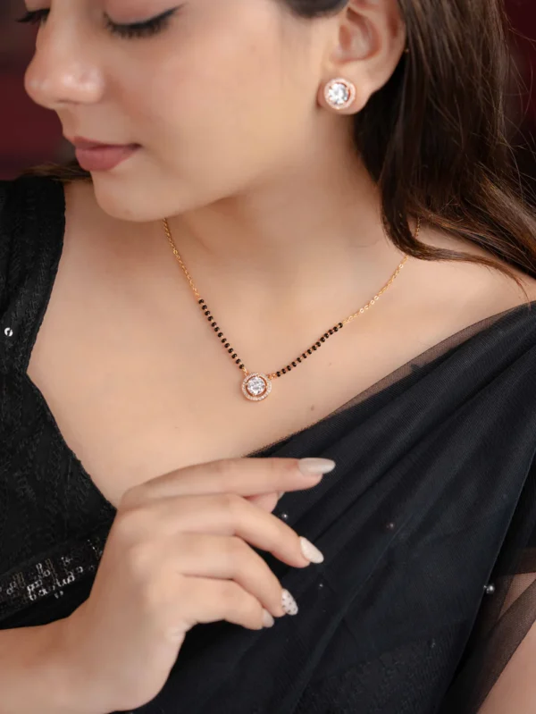 Suhana Mangalsutra with Earrings