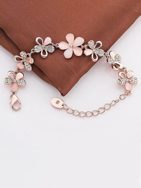 YouBella Alloy Moonstone Gold-plated Bracelet